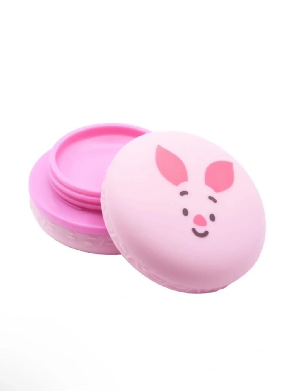 The Crème Shop x Disney Piglet Pink Macaron Lip Balm - Moisturizing Pink Tint
